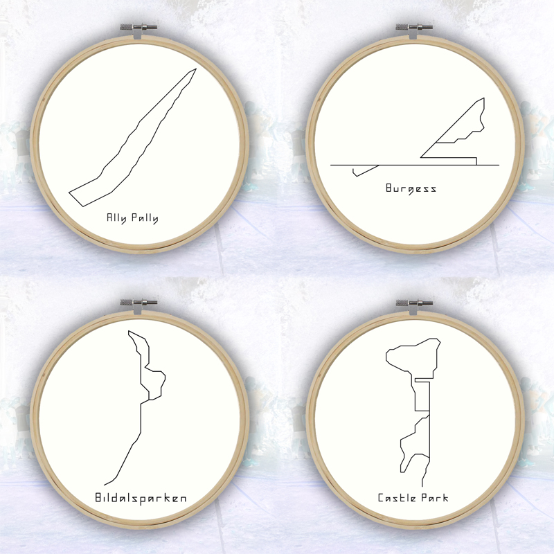 Previews of the finished pieces